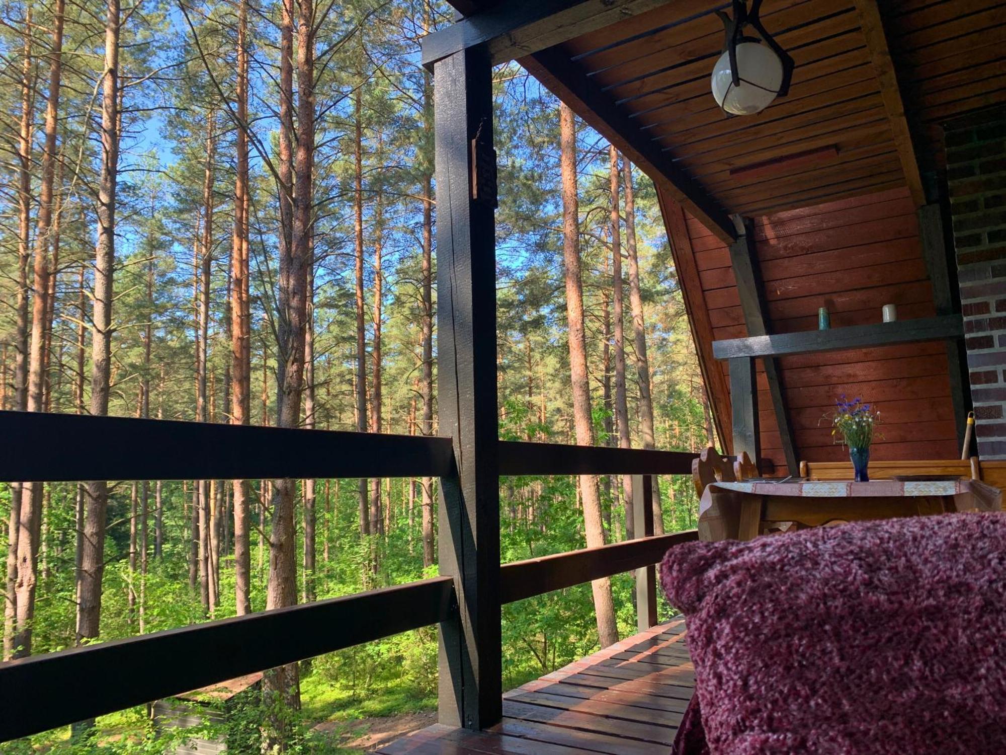 Ferienhaus Marianna Am See Mit Gratis Sauna, Ruderboot & Wlan Krzywonoga 外观 照片