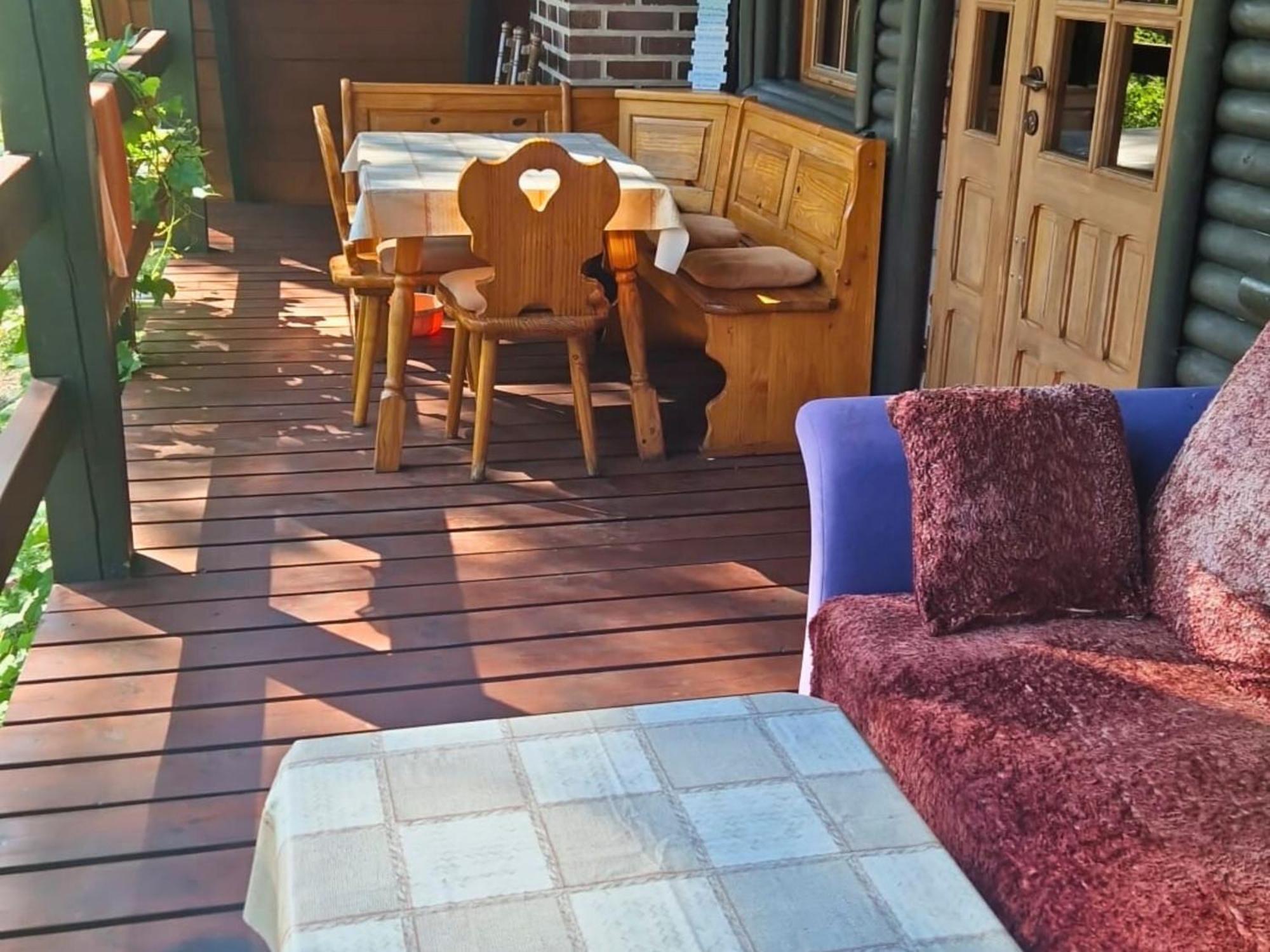 Ferienhaus Marianna Am See Mit Gratis Sauna, Ruderboot & Wlan Krzywonoga 外观 照片