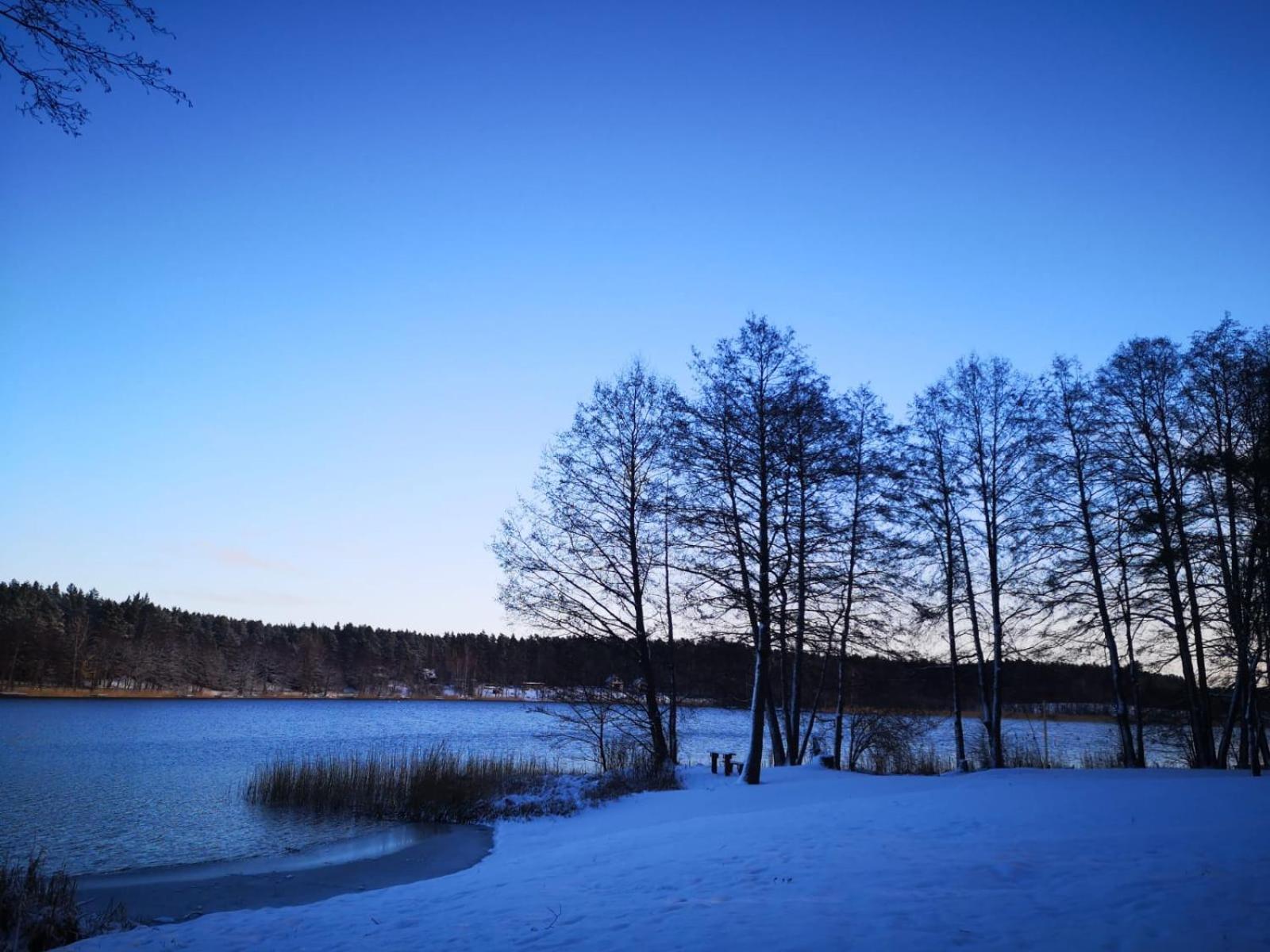 Ferienhaus Marianna Am See Mit Gratis Sauna, Ruderboot & Wlan Krzywonoga 外观 照片